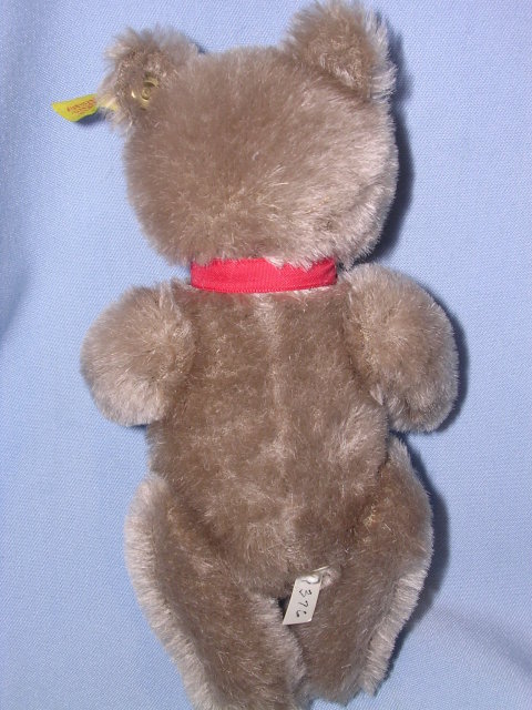 STEIFF ORIGINAL TEDDY CARAMEL 7 INCH BEAR 0202/18 EAR BUTTON AND TAG