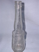 STOHRER'S PICKLE WORKS , PHILADELPHIA, CLEAR EMBOSSED GLASS BOTTLE
