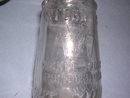 STOHRER'S PICKLE WORKS , PHILADELPHIA, CLEAR EMBOSSED GLASS BOTTLE