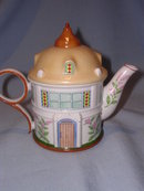 LENOX CHINA ENGLISH GARDEN COLLECTION WATERING CAN GARDENER'S COTTAGE TEAPOT TEA POT