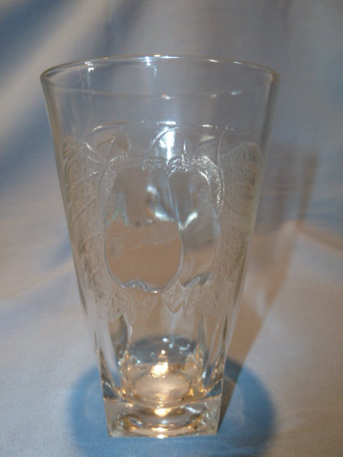 JEANNETTE CHINA CRYSTAL BALTIMORE PEAR TUMBLER