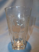 JEANNETTE CHINA CRYSTAL BALTIMORE PEAR TUMBLER