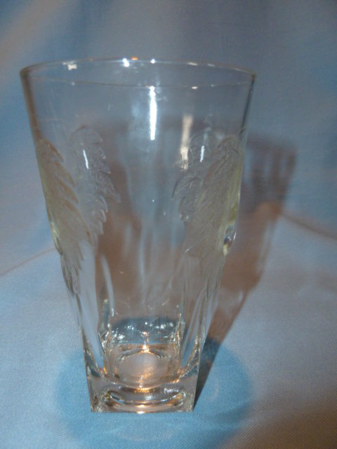 JEANNETTE CHINA CRYSTAL BALTIMORE PEAR TUMBLER