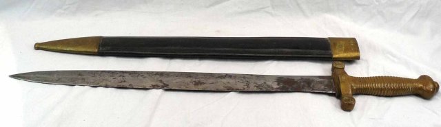 French Infantry Short Sword with Scabbard