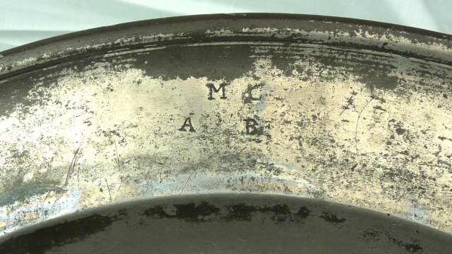 Lg Pewter Charger EDWARD GREGORY Bristol England 1690's