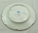 HAVILAND LIMOGES CFH GDM Oyster Plate HP Gold c. 1881