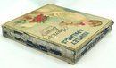 Antique HUNTLEY & PALMERS AMERICAN BEAUTY Rose Biscuit Tin England