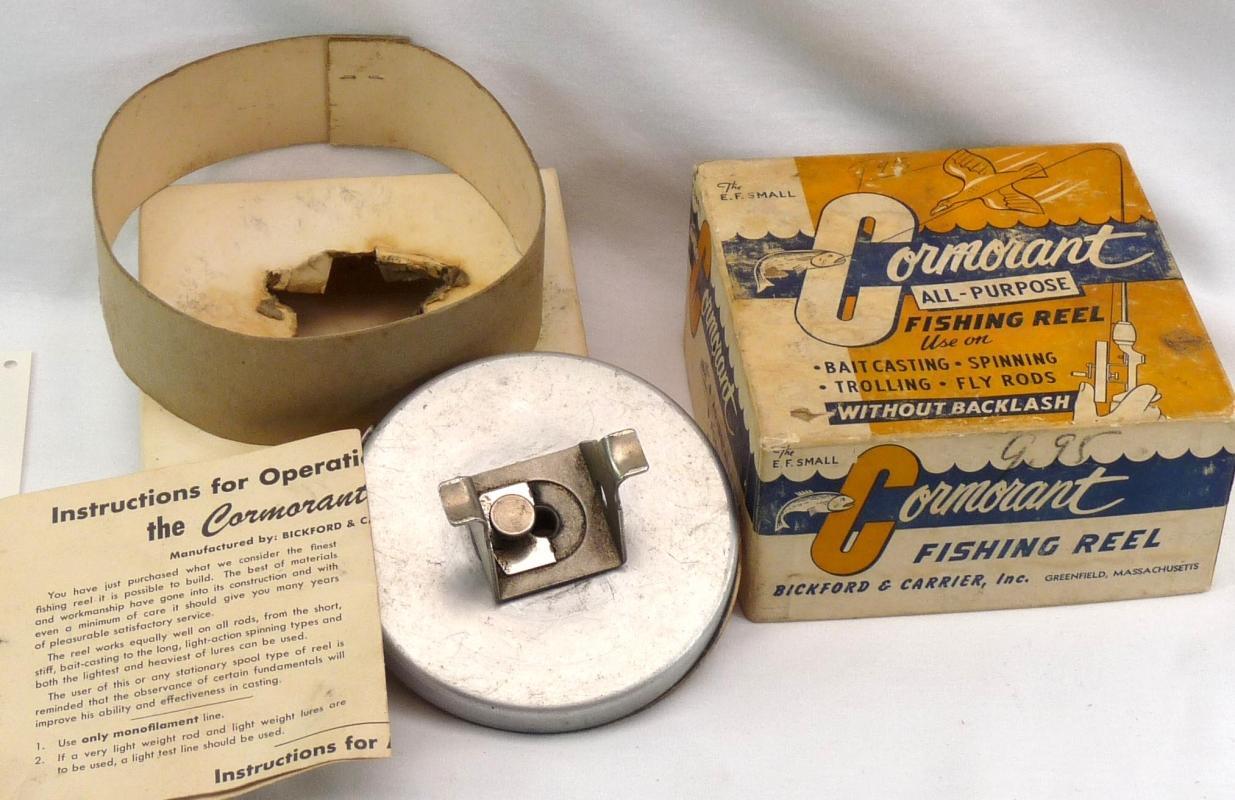 Bickford Carrier Greenfield CORMORANT Fishing Reel Original Box