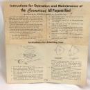 Bickford Carrier Greenfield CORMORANT Fishing Reel Original Box
