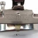 STAINLESS STEEL HUMPHREYS Model 3A Fishing Reel Made Denver w/ Orig Box & Inst.