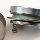 STAINLESS STEEL HUMPHREYS Model 3A Fishing Reel Made Denver w/ Orig Box & Inst.