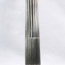 Antique HAWKSWORTH EYRE Silver & Cut Glass Corinthian Column Oil Lamp Hink's