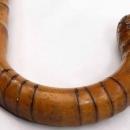 Vintage or Antique Carved Bamboo Root Ball Cane Walking Stick