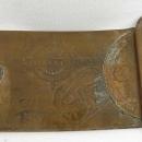 Solid Brass COLT FIREARMS Police Dept Bank & Express Belt Buckle