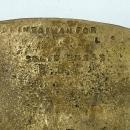 Vintage Solid Brass REMINGTON Belt Buckle