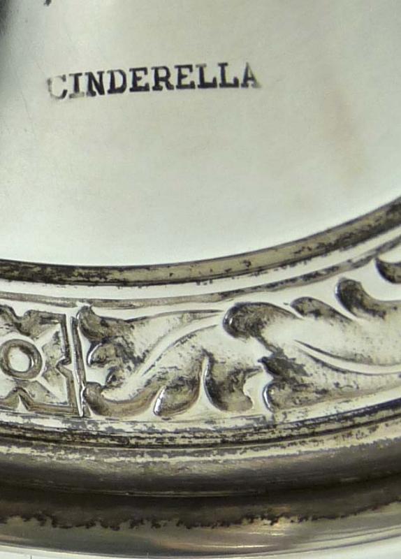 GORHAM Sterling CINDERELLA Gold Lined Goblet