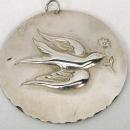 1971 TOWLE Sterling Partridge Pear Tree Ornament Pendant FIRST