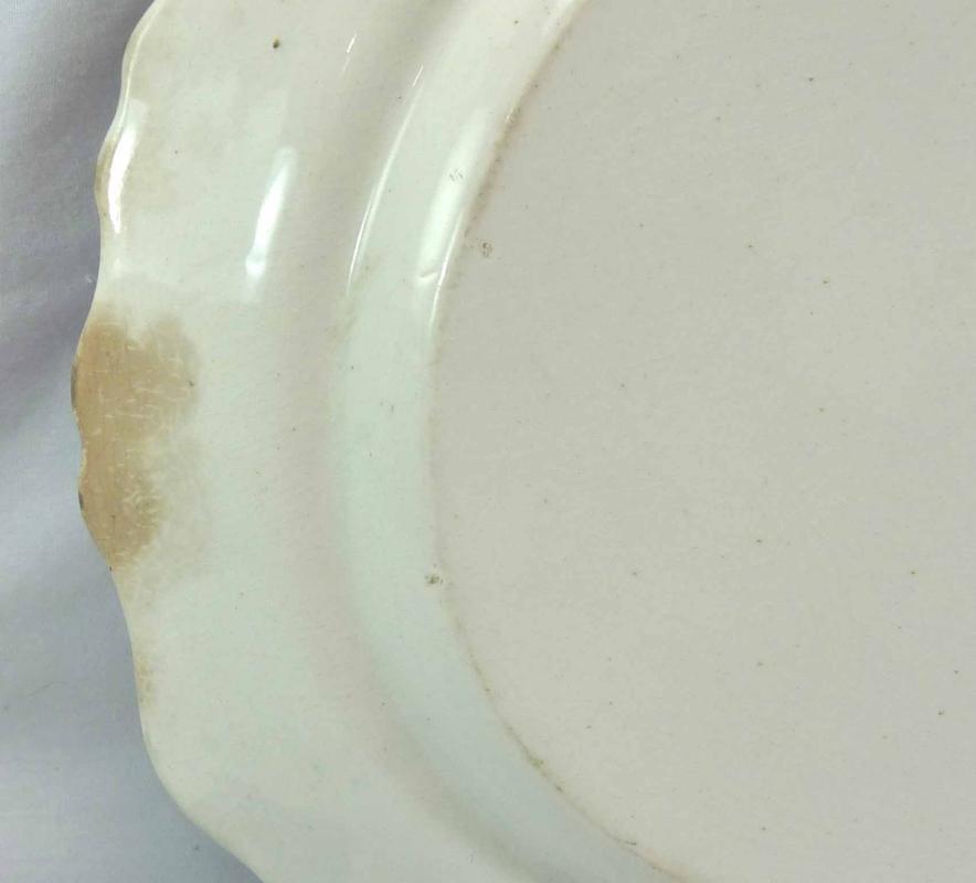 Antique Staffordshire Jacksons VIEW OF NEWBURGH NY Purple 18