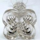RARE Antique Pair BOSTON & SANDWICH Glass Candlesticks1