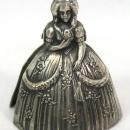 12 Figural Victorian Lady Place Card Holders ALPACCA