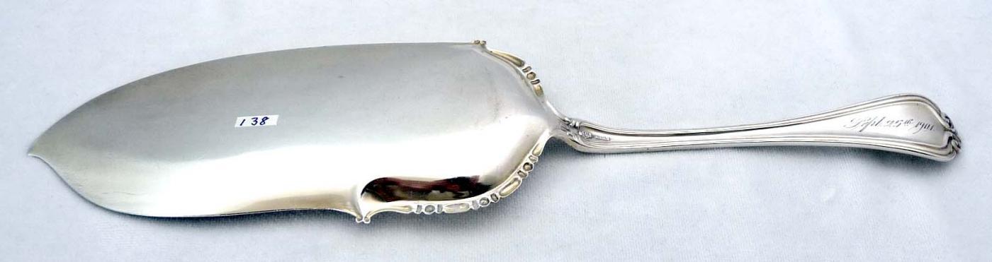 Alvin Sterling Silver WELLINGTON Fish Serving Knife 11