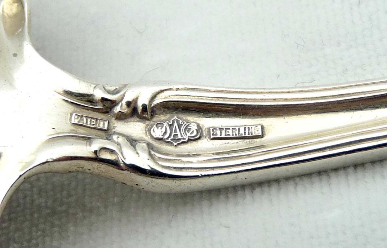 Alvin Sterling Silver WELLINGTON Fish Serving Knife 11