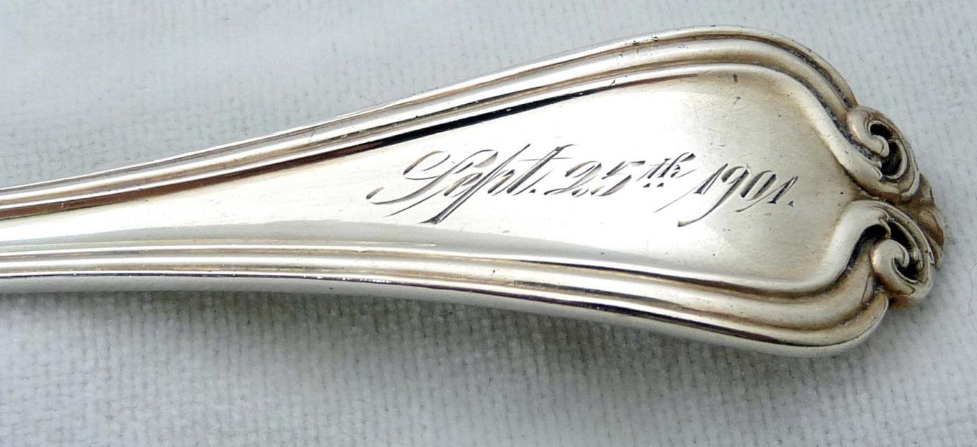 Alvin Sterling Silver WELLINGTON Fish Serving Knife 11