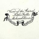 JACKSON Black Transfer CANAL LITTLE FALLS MOHAWK Plate