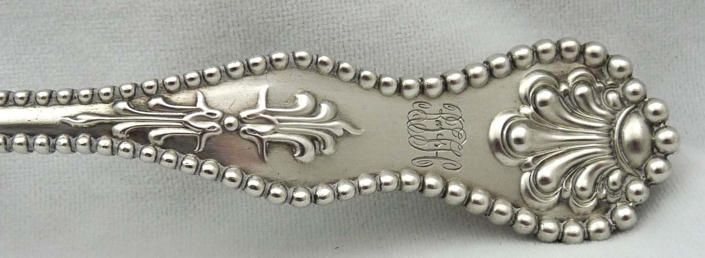 DOMINICK & HAFF Sterling Silver CHARLES II Oyster Ladle