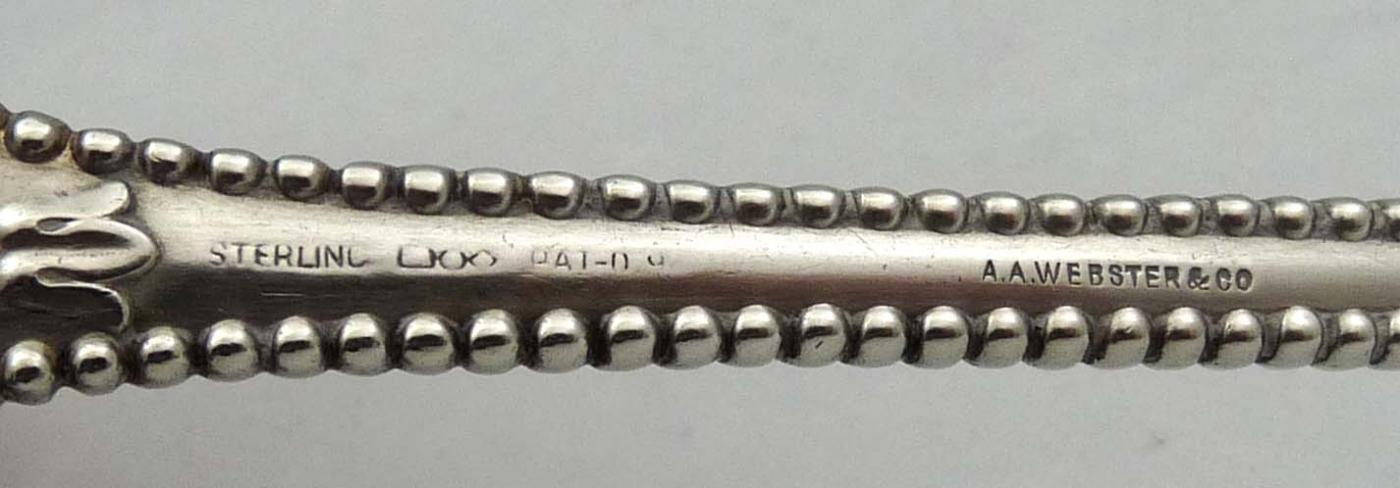 DOMINICK & HAFF Sterling Silver CHARLES II Oyster Ladle
