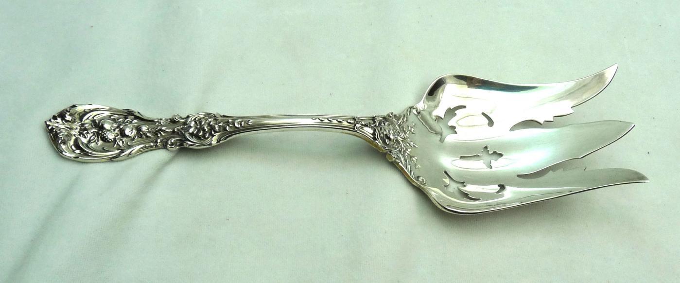 Reed & Barton Sterling Silver FRANCIS I Salad Serving Spoon No Mono