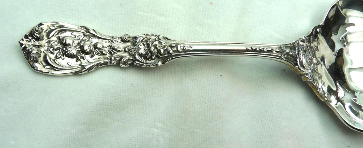 Reed & Barton Sterling Silver FRANCIS I Salad Serving Spoon No Mono