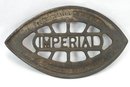 Antique Consolidated IMPERIAL Sad Iron Gas Iron Trivet