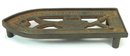 Antique Strause IWANTU Comfort Sad Iron Gas Iron Trivet