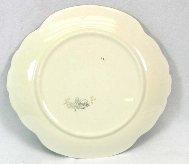 ROYAL WINTON Green Tiger Lily Dish