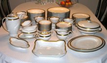 Service 8+ Rosenthal WINIFRED China Set +8 Serving Pc