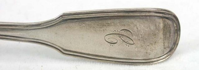 1833 WILLIAM TRAIES London England Sterling Spoon