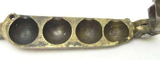 American Revolutionary War 4 Gang Bullet Mold