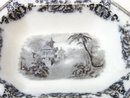 1848 Davenport Cyprus Flow Mulberry Serving Bowl