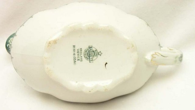 Antique Royal Bassett England Porcelain VENICE Gravy