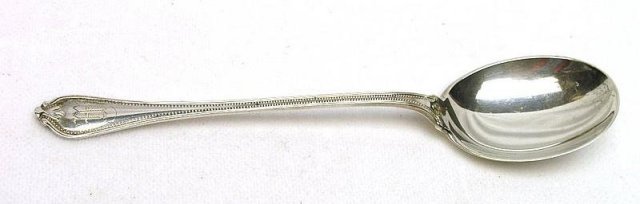 3 Towle OLD NEWBURY Sterling Silver Chocolate Spoons