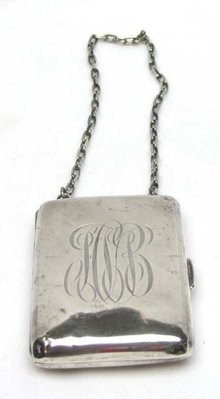 Victorian Sterling Coin plus Purse R