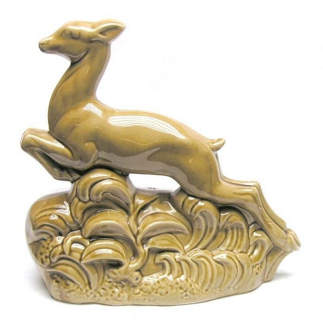 Vintage Running Deer TV Lamp