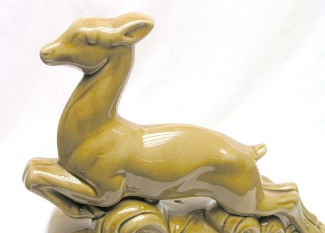 Vintage Running Deer TV Lamp