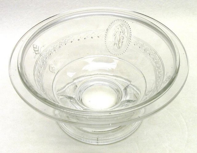 EAPG Cupid and Venus Covered Butter Dish
