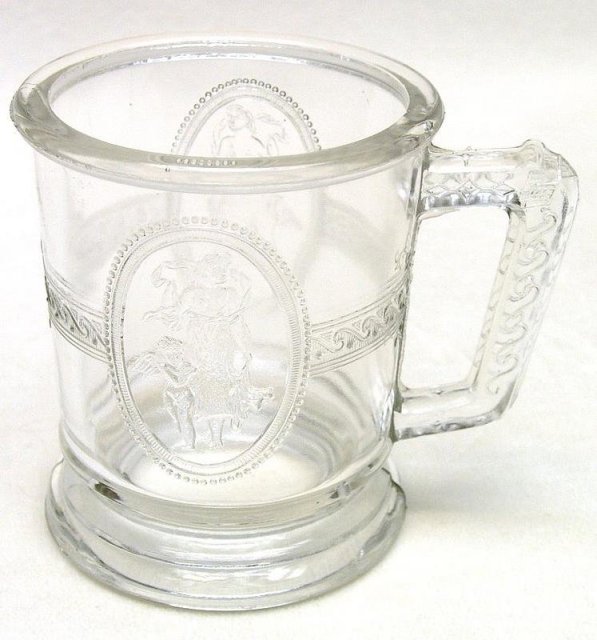 EAPG Cupid and Venus Mug