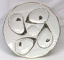 Vintage OYSTER PLATE Oyster Shells Made Germany