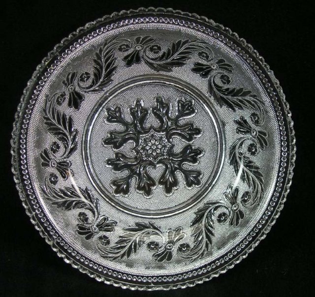 RARE Boston & Sandwich Lacy PRESSSED OAK LEAF