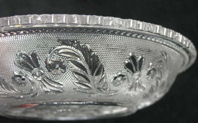 RARE Boston & Sandwich Lacy PRESSSED OAK LEAF