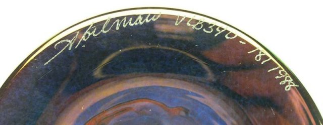 Signd 1988 ABELMAN Art Glass 10